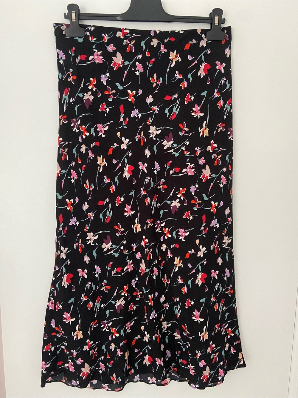 Madewell Floral Midi Slip Skirt - Drifting Flowers View 2
